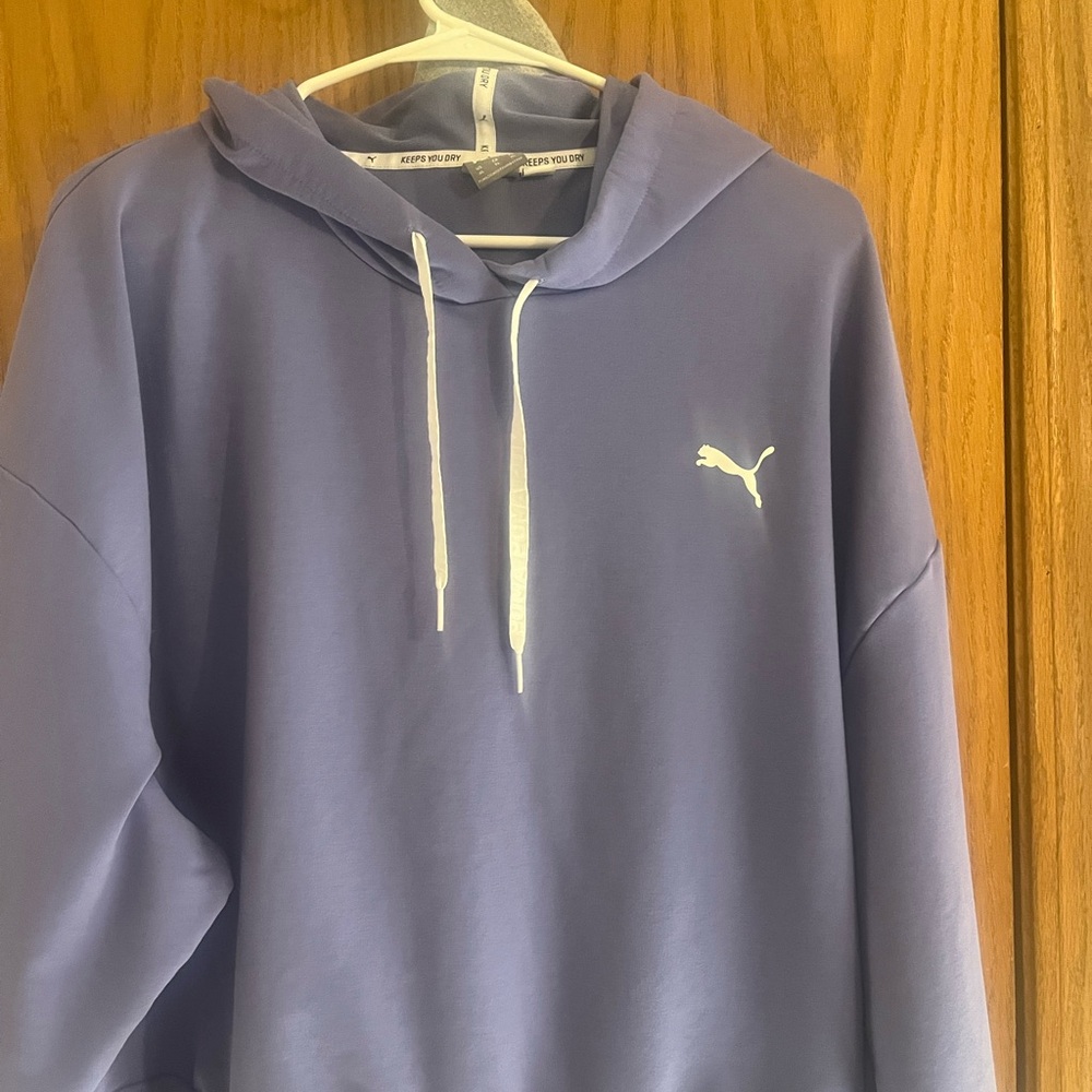 Puma Women's Purple Hoodie